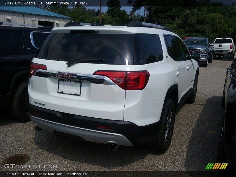 Summit White / Jet Black 2017 GMC Acadia SLT