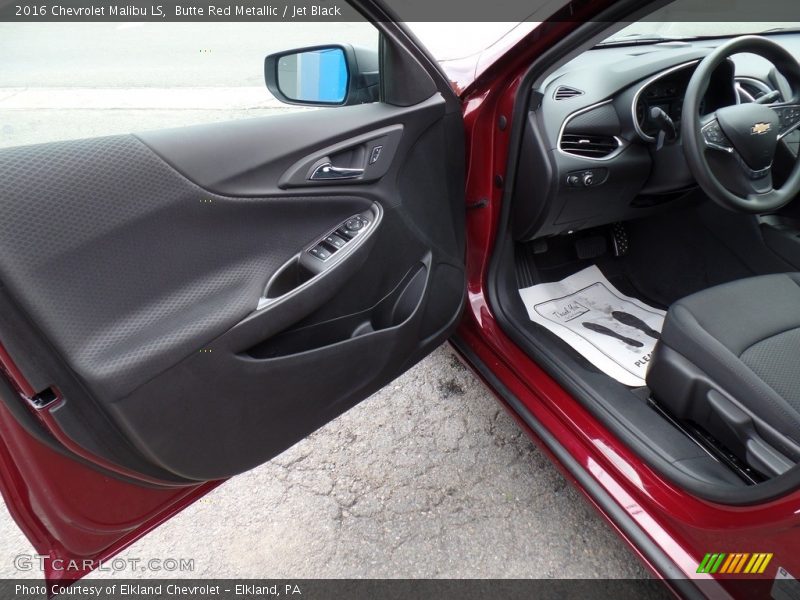 Butte Red Metallic / Jet Black 2016 Chevrolet Malibu LS