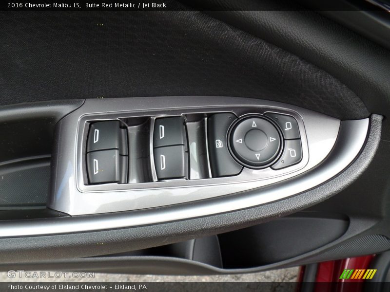 Butte Red Metallic / Jet Black 2016 Chevrolet Malibu LS