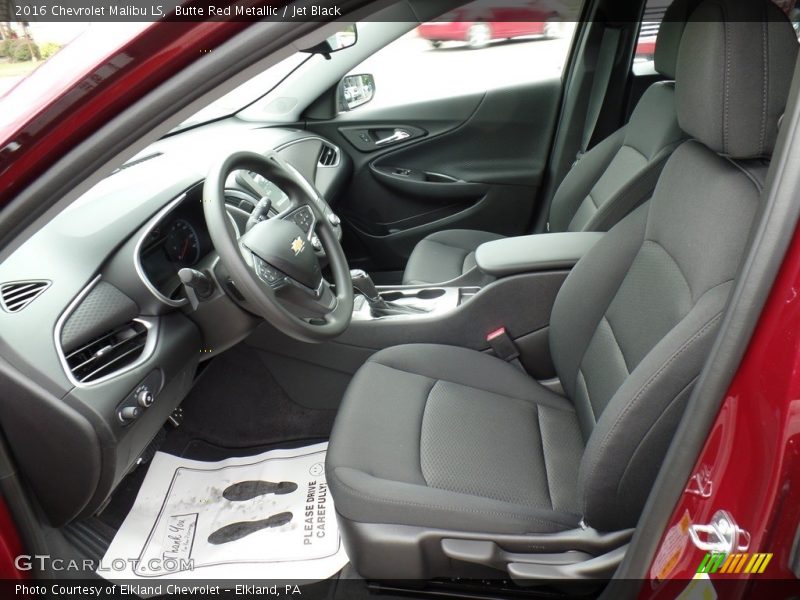 Butte Red Metallic / Jet Black 2016 Chevrolet Malibu LS