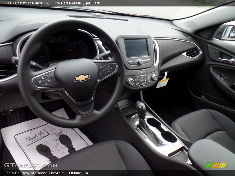 Butte Red Metallic / Jet Black 2016 Chevrolet Malibu LS