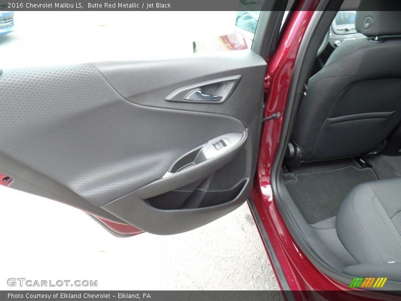 Butte Red Metallic / Jet Black 2016 Chevrolet Malibu LS