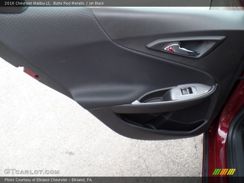 Butte Red Metallic / Jet Black 2016 Chevrolet Malibu LS