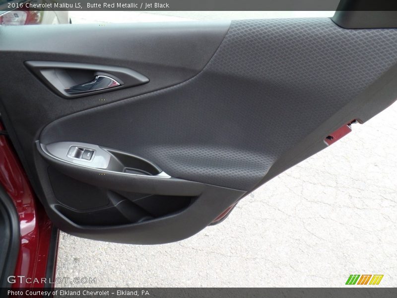 Butte Red Metallic / Jet Black 2016 Chevrolet Malibu LS