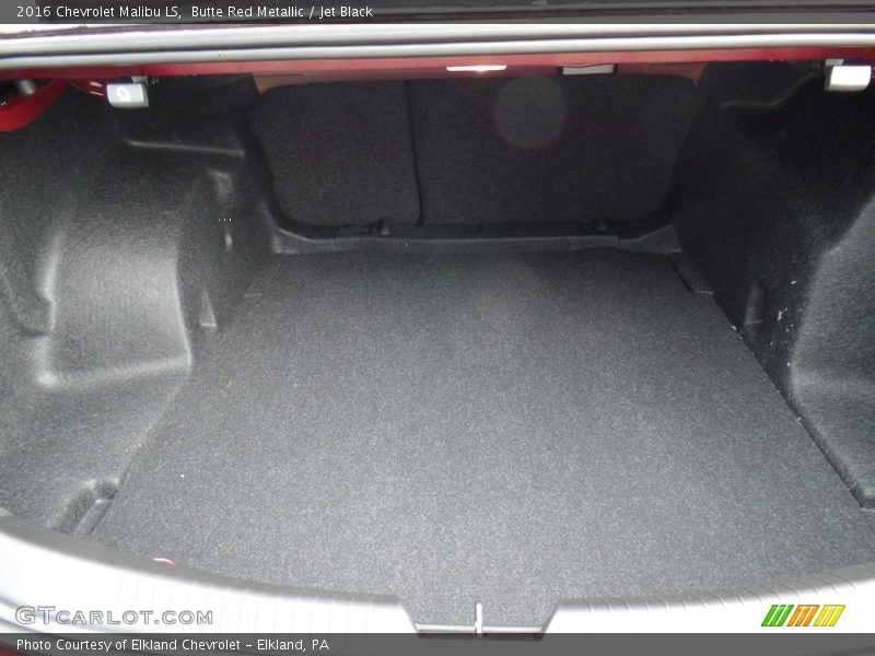 Butte Red Metallic / Jet Black 2016 Chevrolet Malibu LS