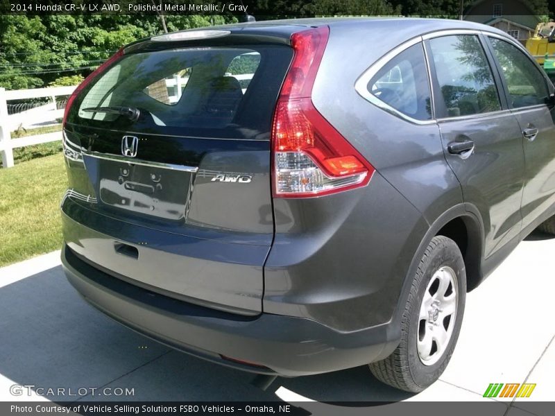 Polished Metal Metallic / Gray 2014 Honda CR-V LX AWD