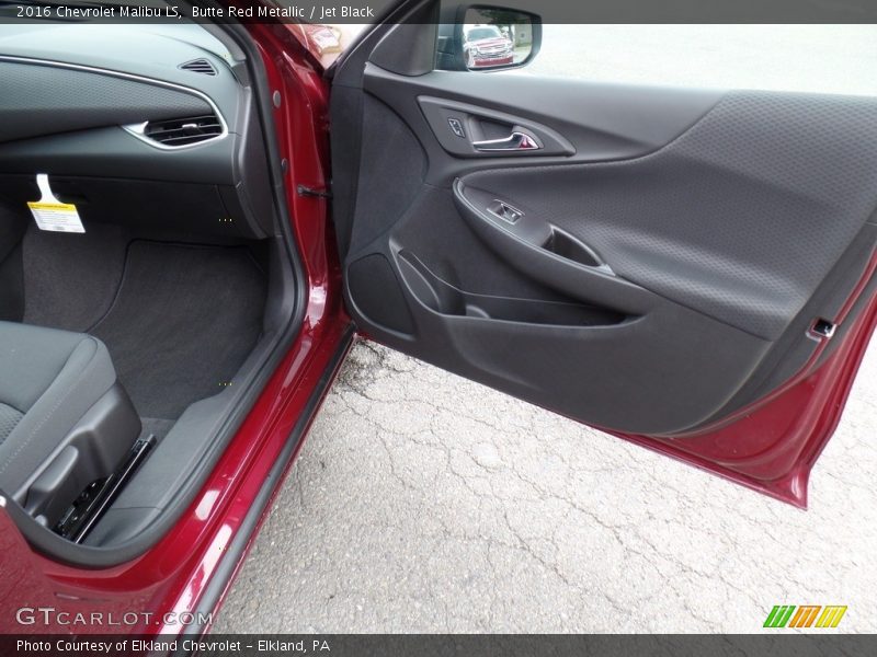 Butte Red Metallic / Jet Black 2016 Chevrolet Malibu LS