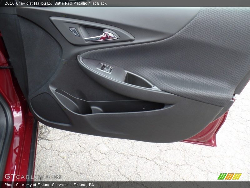 Butte Red Metallic / Jet Black 2016 Chevrolet Malibu LS