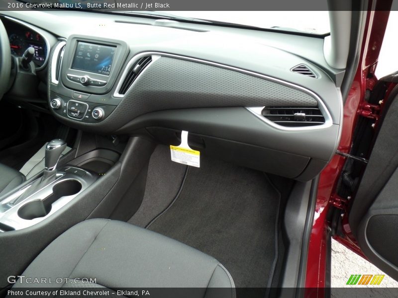 Butte Red Metallic / Jet Black 2016 Chevrolet Malibu LS