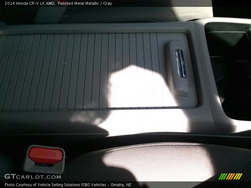 Polished Metal Metallic / Gray 2014 Honda CR-V LX AWD