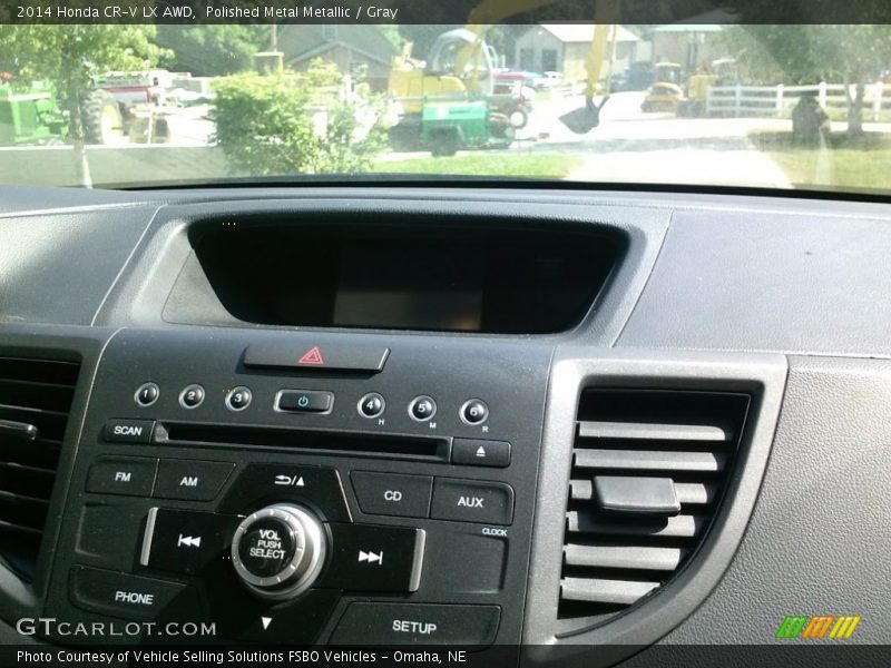 Polished Metal Metallic / Gray 2014 Honda CR-V LX AWD