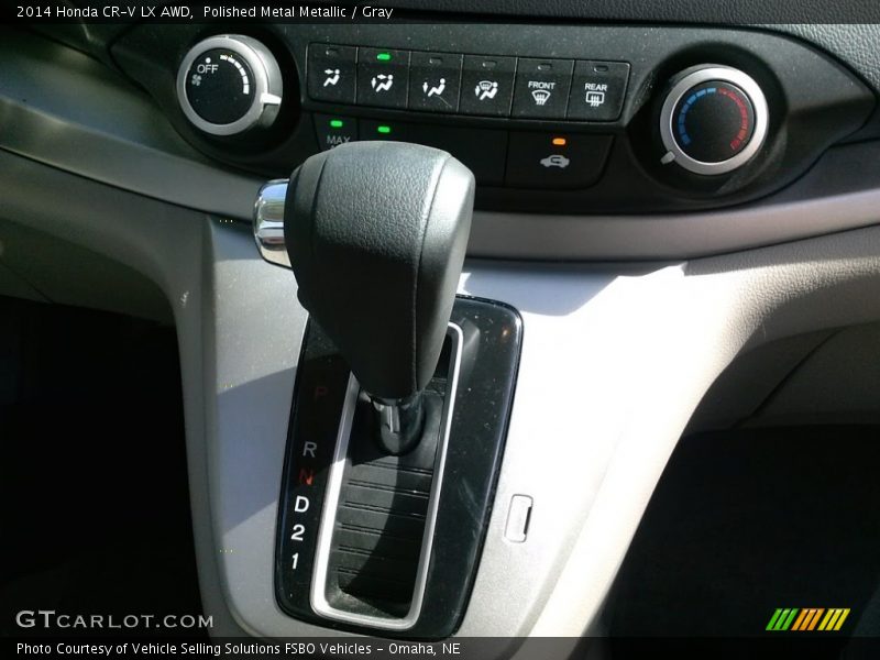Polished Metal Metallic / Gray 2014 Honda CR-V LX AWD