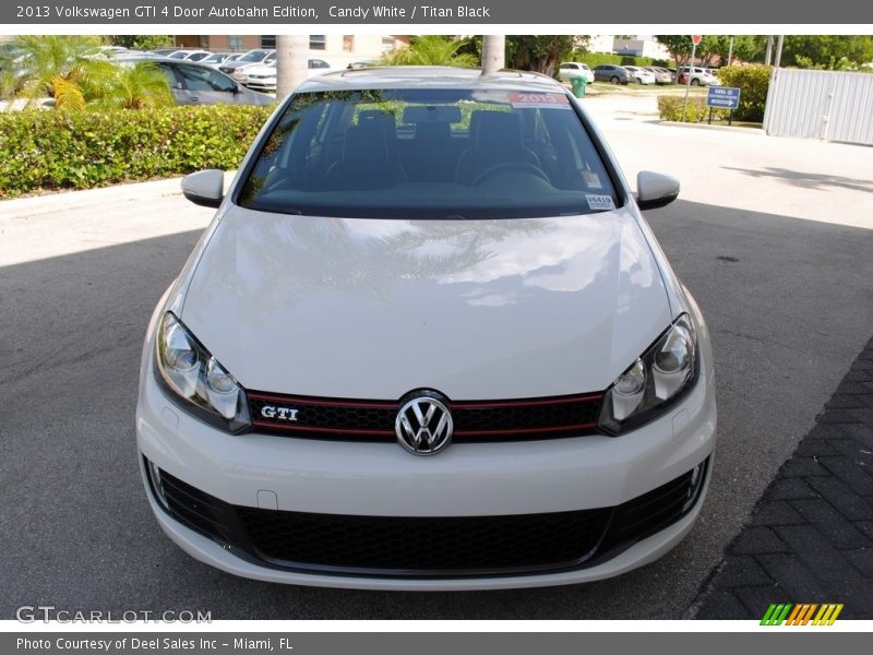 Candy White / Titan Black 2013 Volkswagen GTI 4 Door Autobahn Edition