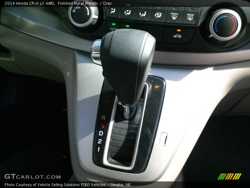 Polished Metal Metallic / Gray 2014 Honda CR-V LX AWD