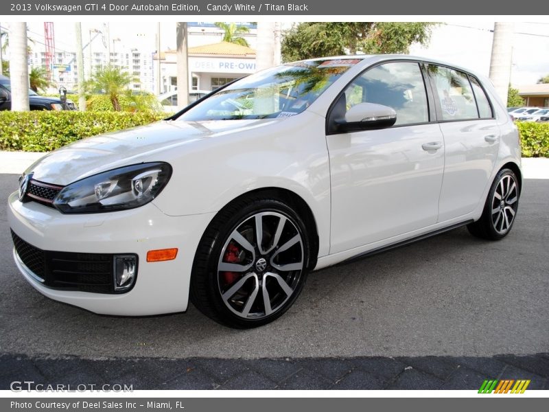 Candy White / Titan Black 2013 Volkswagen GTI 4 Door Autobahn Edition