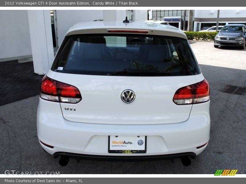 Candy White / Titan Black 2013 Volkswagen GTI 4 Door Autobahn Edition