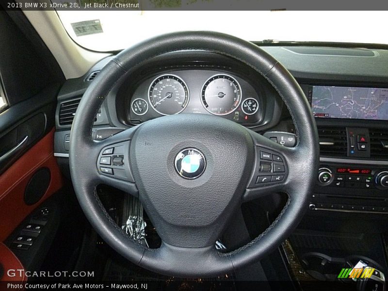 Jet Black / Chestnut 2013 BMW X3 xDrive 28i
