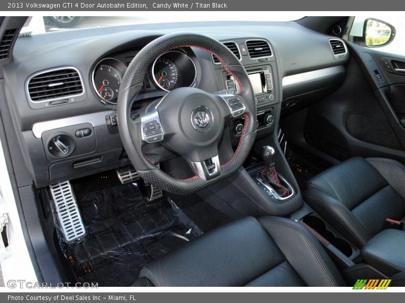 Candy White / Titan Black 2013 Volkswagen GTI 4 Door Autobahn Edition