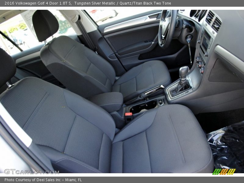 Front Seat of 2016 Golf 4 Door 1.8T S