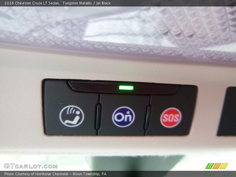 Tungsten Metallic / Jet Black 2016 Chevrolet Cruze LT Sedan