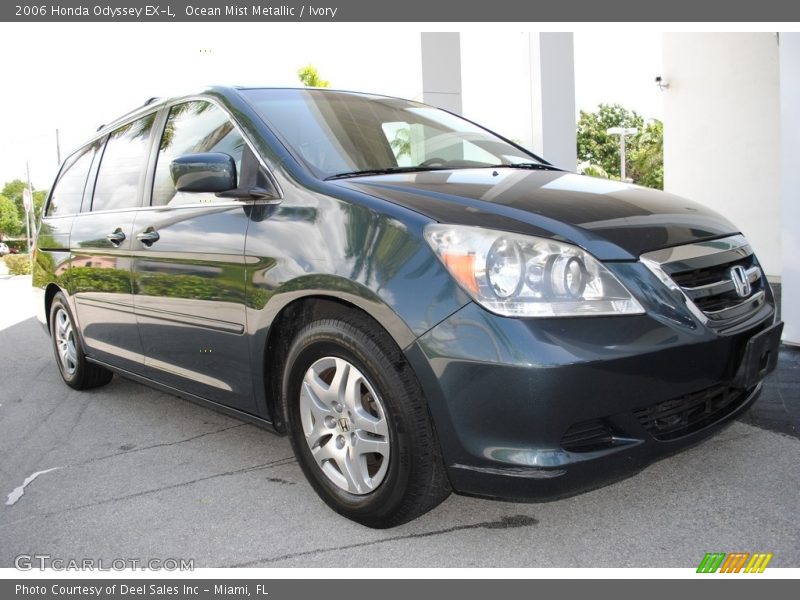 Ocean Mist Metallic / Ivory 2006 Honda Odyssey EX-L