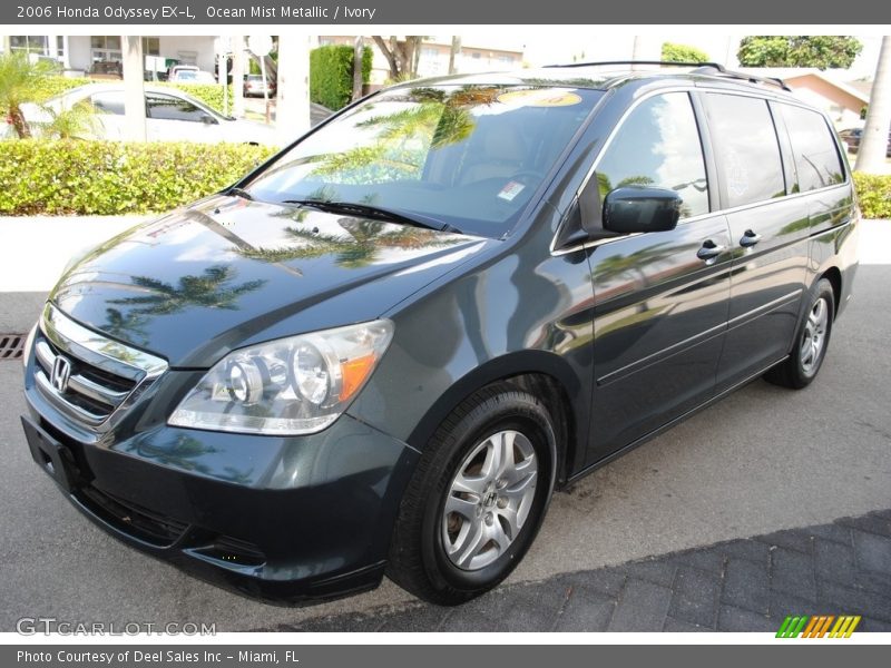 Ocean Mist Metallic / Ivory 2006 Honda Odyssey EX-L