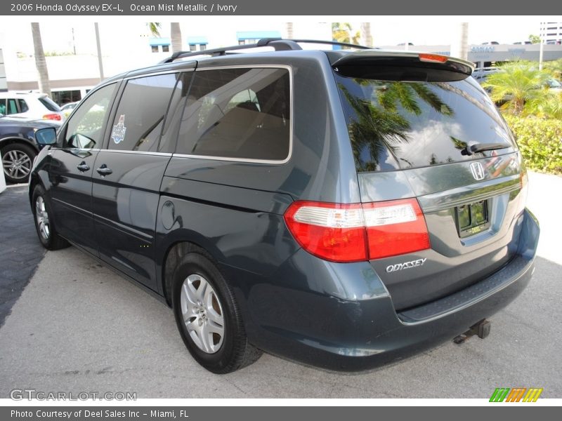 Ocean Mist Metallic / Ivory 2006 Honda Odyssey EX-L