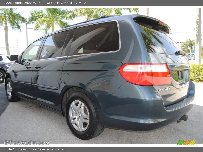 Ocean Mist Metallic / Ivory 2006 Honda Odyssey EX-L