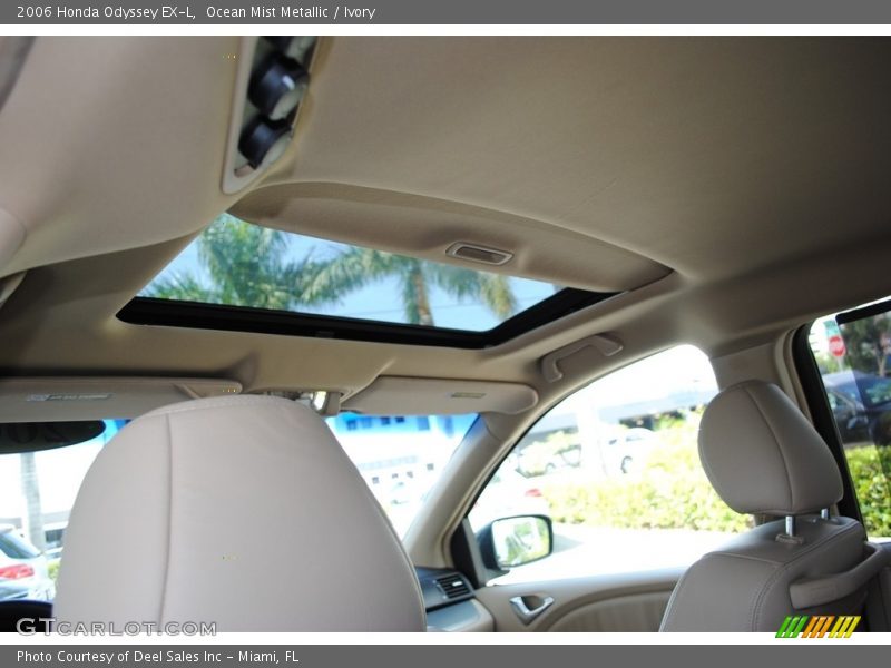 Ocean Mist Metallic / Ivory 2006 Honda Odyssey EX-L