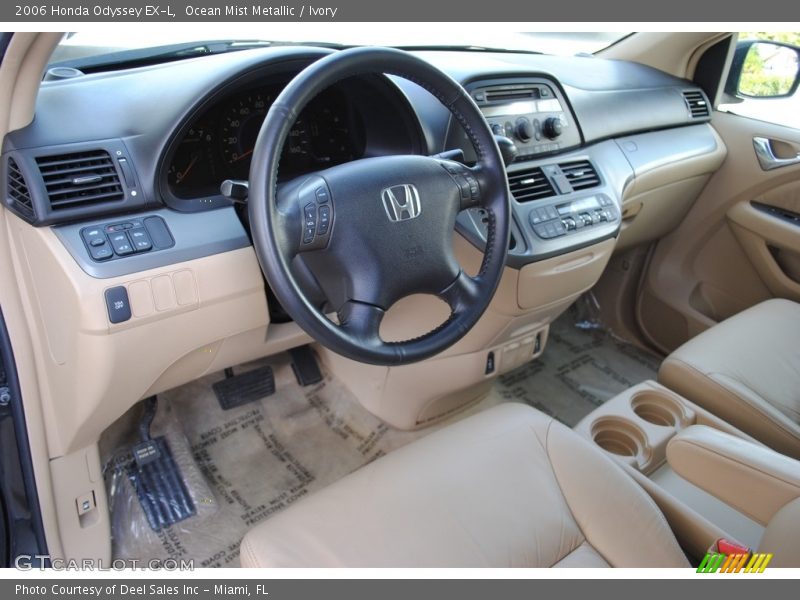 Ocean Mist Metallic / Ivory 2006 Honda Odyssey EX-L