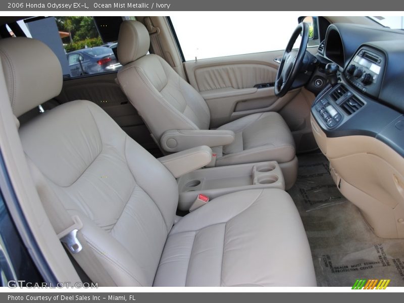 Ocean Mist Metallic / Ivory 2006 Honda Odyssey EX-L