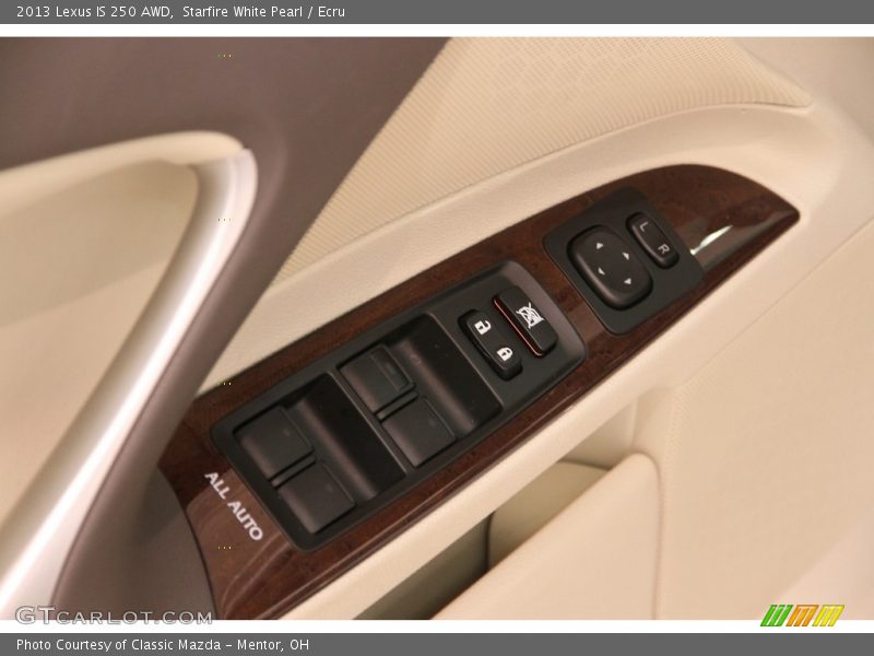 Starfire White Pearl / Ecru 2013 Lexus IS 250 AWD