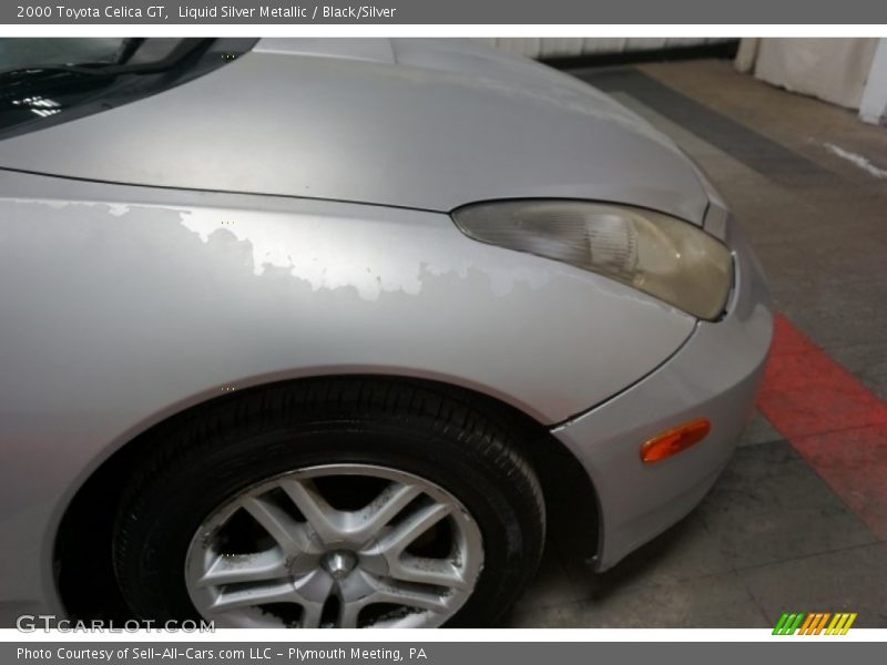 Liquid Silver Metallic / Black/Silver 2000 Toyota Celica GT