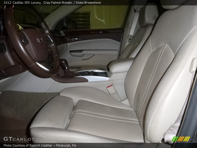 Gray Flannel Metallic / Shale/Brownstone 2012 Cadillac SRX Luxury