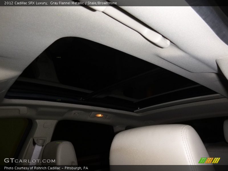 Gray Flannel Metallic / Shale/Brownstone 2012 Cadillac SRX Luxury