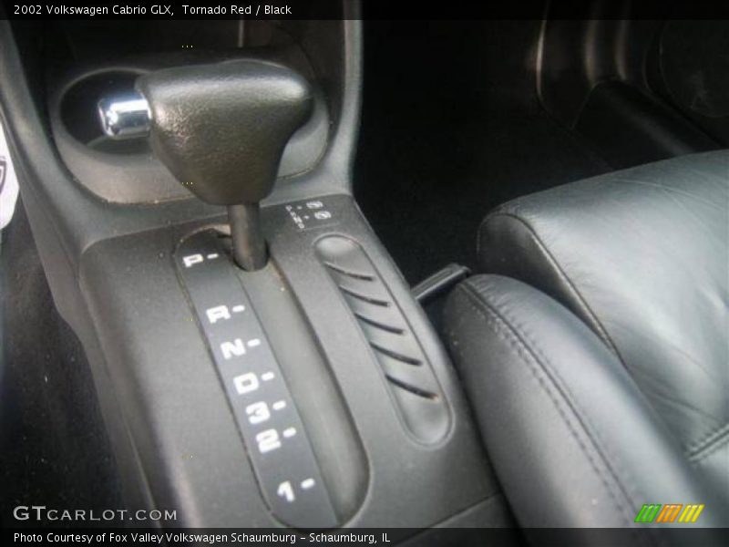 Tornado Red / Black 2002 Volkswagen Cabrio GLX