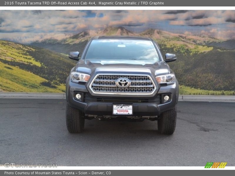 Magnetic Gray Metallic / TRD Graphite 2016 Toyota Tacoma TRD Off-Road Access Cab 4x4