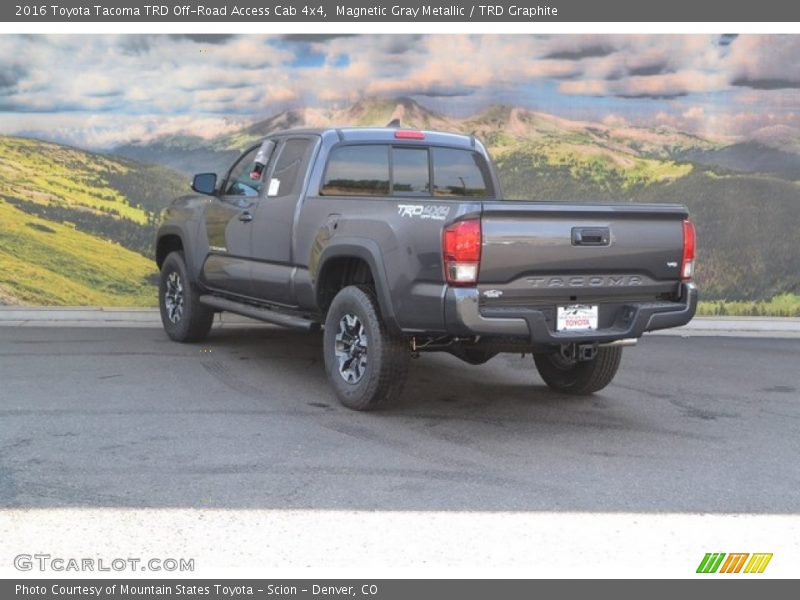 Magnetic Gray Metallic / TRD Graphite 2016 Toyota Tacoma TRD Off-Road Access Cab 4x4