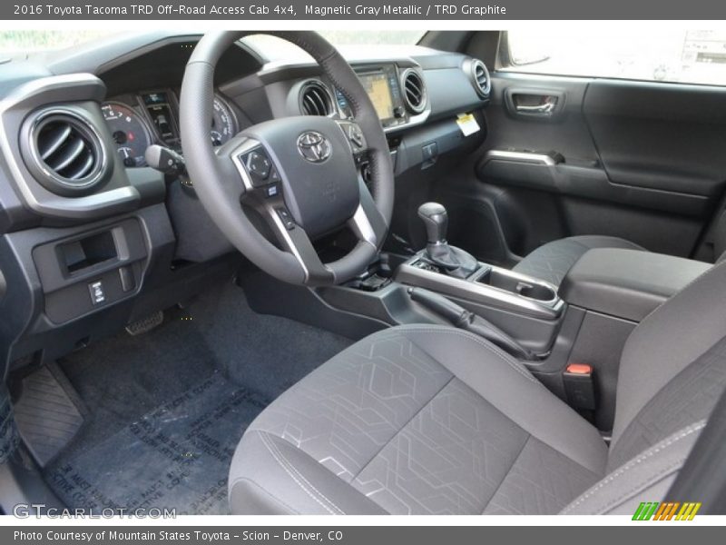 Magnetic Gray Metallic / TRD Graphite 2016 Toyota Tacoma TRD Off-Road Access Cab 4x4