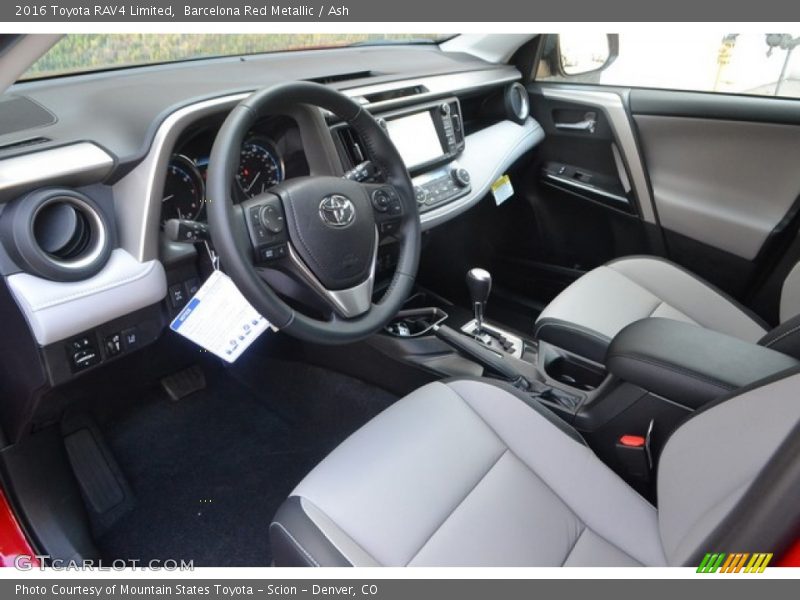 Barcelona Red Metallic / Ash 2016 Toyota RAV4 Limited
