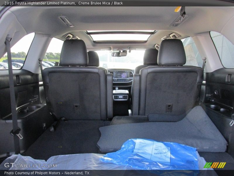 Creme Brulee Mica / Black 2016 Toyota Highlander Limited Platinum