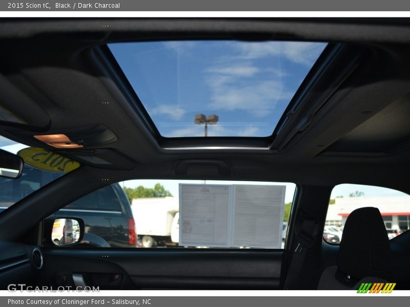 Black / Dark Charcoal 2015 Scion tC