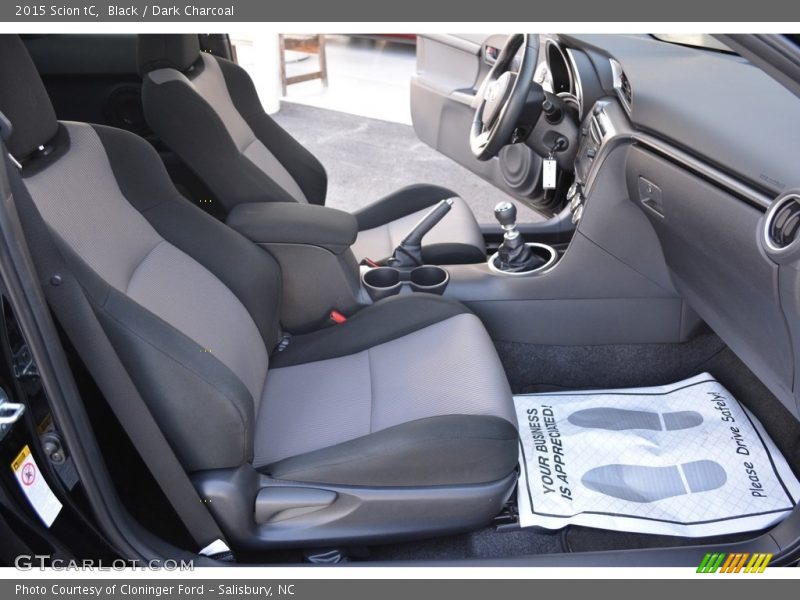 Black / Dark Charcoal 2015 Scion tC