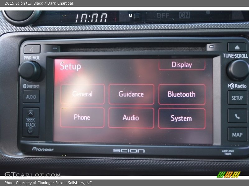 Black / Dark Charcoal 2015 Scion tC