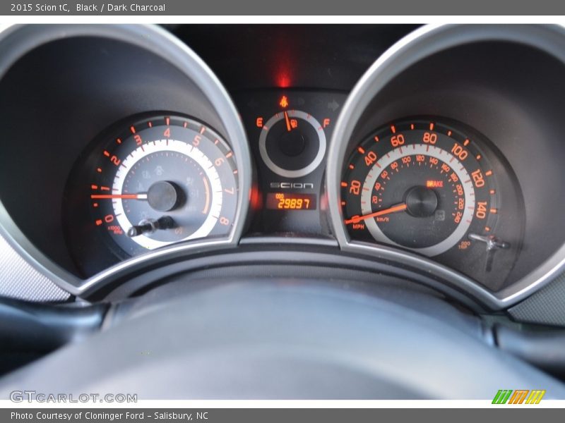 Black / Dark Charcoal 2015 Scion tC