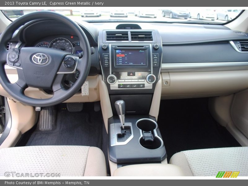 Cypress Green Metallic / Ivory 2013 Toyota Camry LE