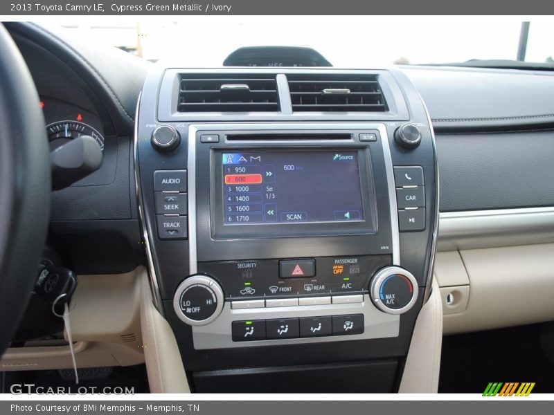 Cypress Green Metallic / Ivory 2013 Toyota Camry LE