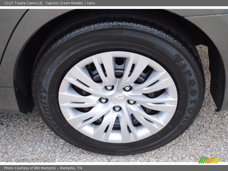 Cypress Green Metallic / Ivory 2013 Toyota Camry LE