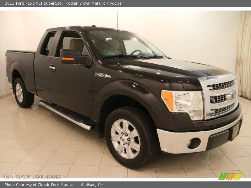 Kodiak Brown Metallic / Adobe 2013 Ford F150 XLT SuperCab