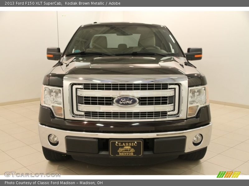 Kodiak Brown Metallic / Adobe 2013 Ford F150 XLT SuperCab